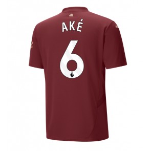 Manchester City Nathan Ake #6 Tredje trøje 2024-25 Kort ærmer